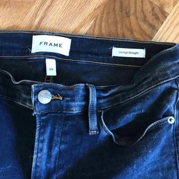 Frame Le High Straight Denim - Picture 8 of 16